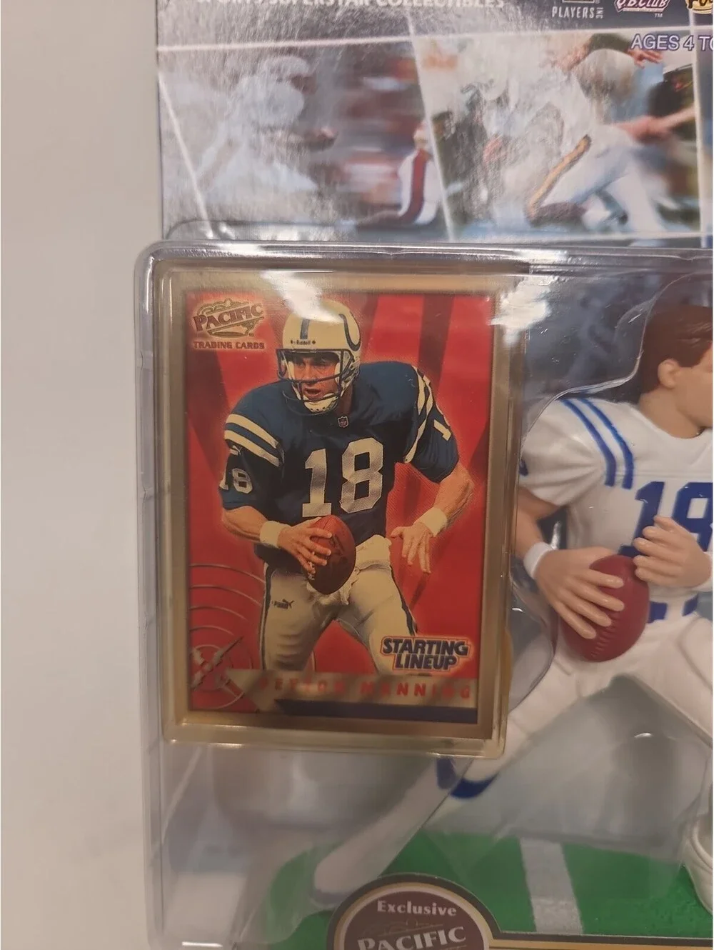 Peyton Manning Indianapolis Colts Figure Starting Lineup Elite 2000 Mint